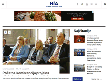 Tablet Screenshot of hia.com.hr